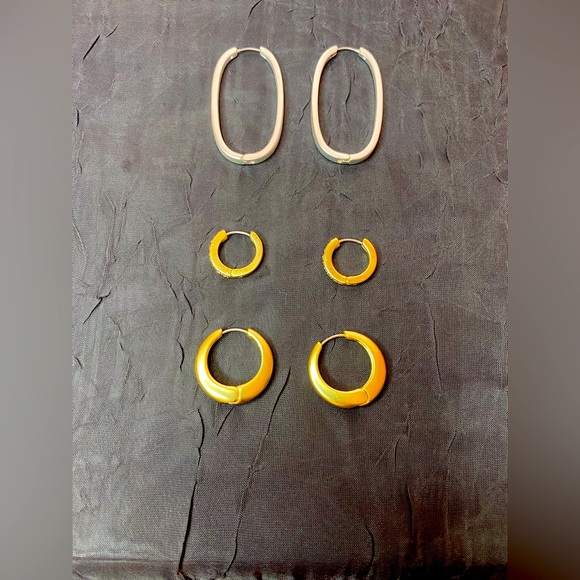 Trio Multi Size Hoop Set - Picture 2 of 5